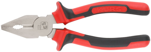 Trend combination pliers, two-tone rubberized handles, chrome-nickel coating 160 mm