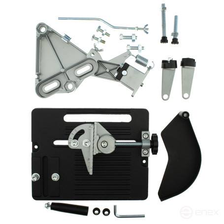 Rack for USM 115-125mm, with cast-iron base, Cheglock