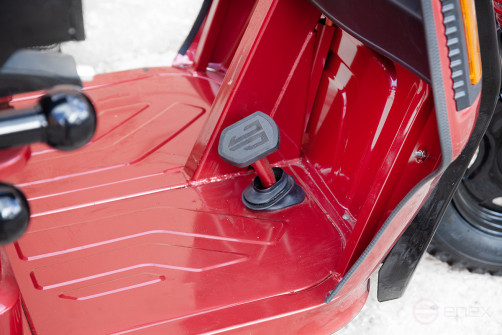 Cargo electric tricycle Rutrike Antey Pro 1500 60V1200W, dark green