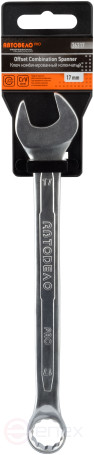 Ключ комбинир 75` коленчатый 17*17 (АвтоDело PRO) 36317
