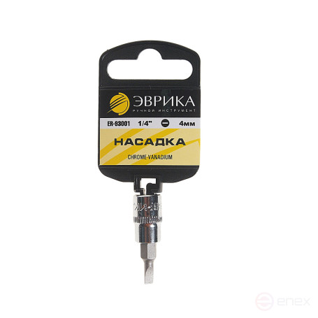 Nozzle ER-93001H 1/4" DR slot 4mm (with holder) EUREKA 1/240