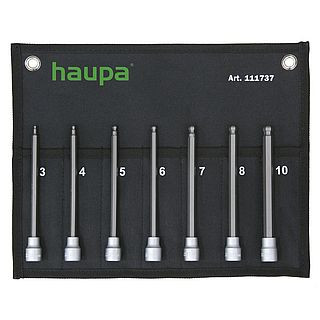 Набор насадок для винтов с внутренним шестигранником 3/8", 7шт