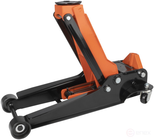 Домкрат гидр. шиномонтажный 3.5т (95-552мм.подкатной; кардан.привод; двойной насос) АвтоDело (43359)