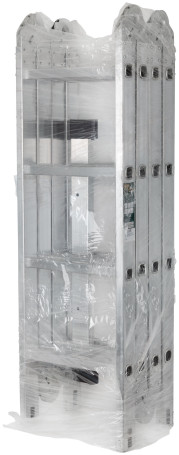 Лестница-трансформер алюминиевая, 4 секции х 4 ступени, вес 13,2 кг