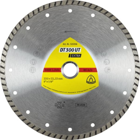 Diamond cutting wheel DT 300 UT Extra, 100 x 16 / 22.23