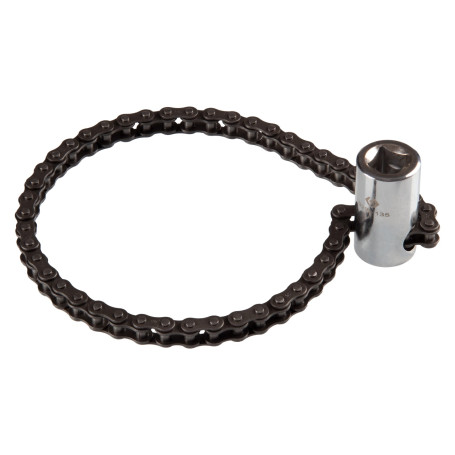 Oil filter puller, 60-135 mm, 1/2", chain KING TONY 3209-135