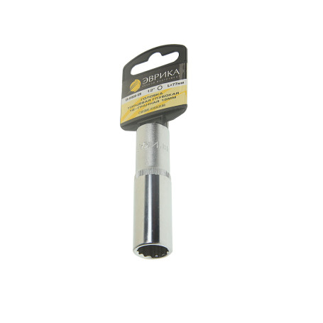 End head 15mm 1/2" 12-sided deep L=80mm (with holder) EUREKA ER-91508-12H /1/15