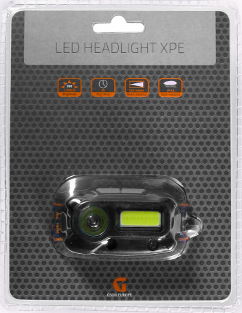 Headlamp LED XPE 200 lumen
