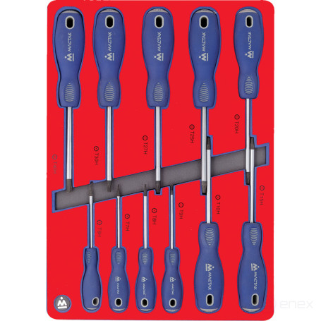 Torx screwdriver set, base, 11 pieces MASTER 5-4411