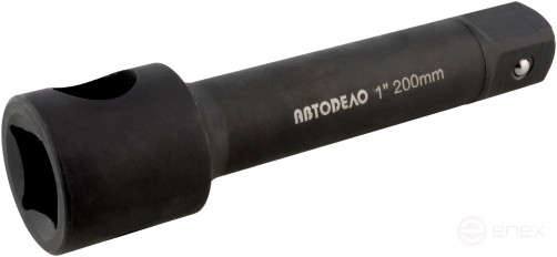 Удлинитель-вороток 1" (200мм; ударный; Cr-Mo) АвтоDело (40034)