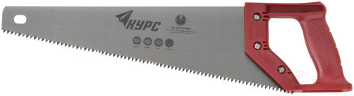 Wood hacksaw, medium tempered tooth 7 TPI, 2D sharpening, plastic handle 400 mm