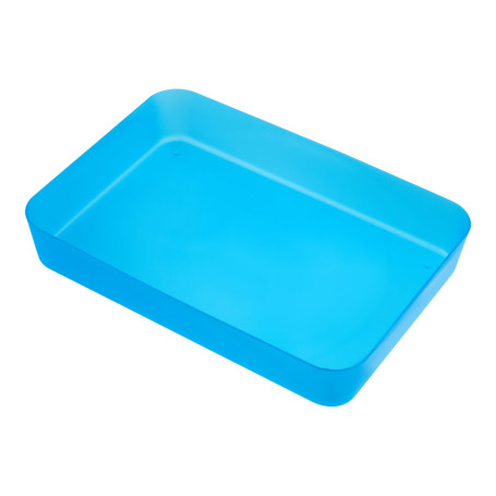 STAMM stationery tray, 18,5*26,5*4,5 cm, polypropylene, tinted blue