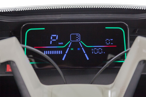 Electric tricycle Rutrike Gelbert Sarin 48V/60V 1000W, brown and white