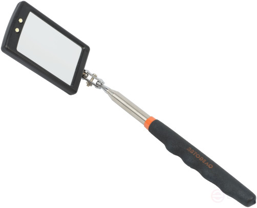 The inspection telescope mirror. illuminated (50X90mm,L=285-770mm) (Car body) 40298