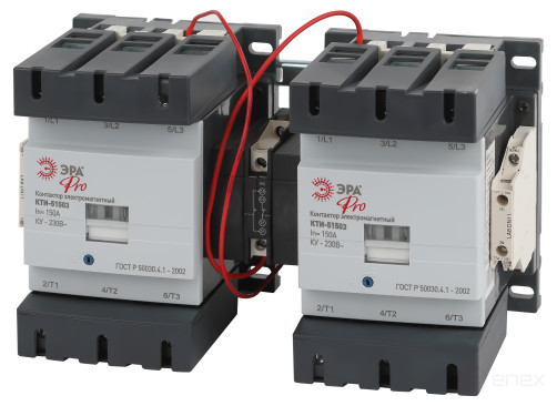Contactor KTI-51503 reversible ERA PRO KKT53-150-230-10- E 150A 230V/AC3