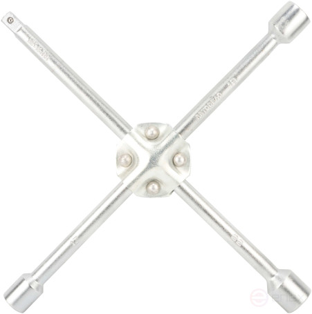 Ключ баллонный-крест (17*19*22*1/2")(усиленный) 380мм (АвтоDело) 34412