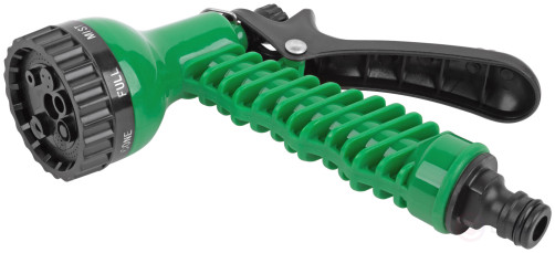 Watering kit (7.5-22.5 m stretchable hose and Watering gun, 7 modes)