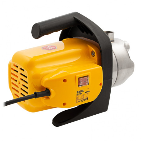 Garden surface pump GP 1000X, 1000 W, 3500 l/h, lift 44 m, stainless steel Denzel