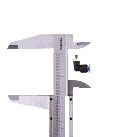 Фитинг цанговый угловой M5 4мм