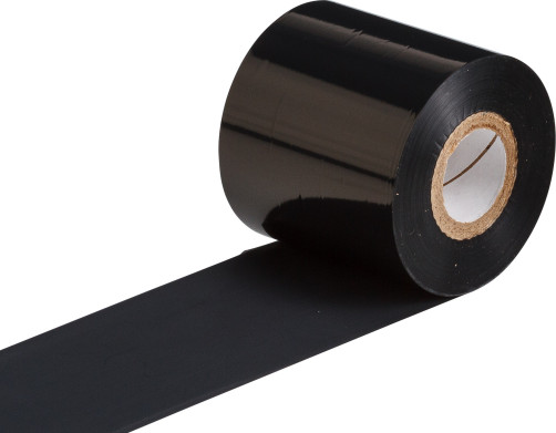 Halogen-free ribbon R6000HF, Resin, black, size 110mmx70m/O, 1 piece per pack. (for BBP11/12)