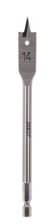 Drill bit for wood 14X152 mm, feather