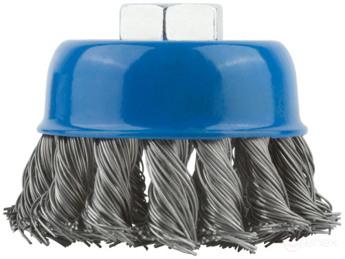 Bowl-type corkscrew, M14 nut, 65 mm twisted steel wire