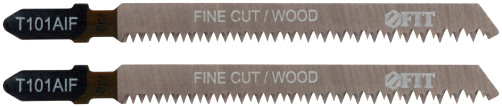 Wood canvases, Bimetal, pointed teeth, 100/77/1.7 mm (T101AIF), 2 pcs.