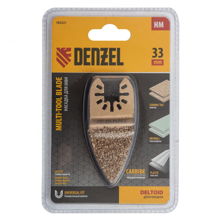 Nozzle for MFIs grinding double-sided delta, narrow, HM, tile and wood, 35 mm Denzel