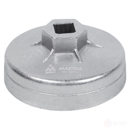 Oil filter puller, 75 mm, 15 facets, end PLATE 103-44155