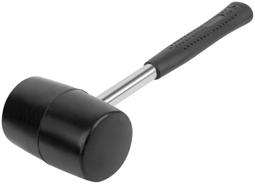 Киянка резиновая, металлическая ручка 65 мм (680 гр)