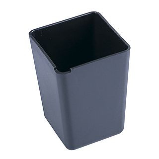 A box for a plastic container 49 x 49 x 72 mm