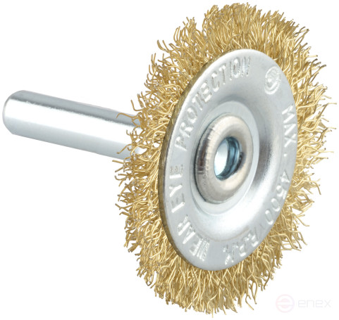 Flat drill cleaning brush D-38mm.(Avtodor) 44030