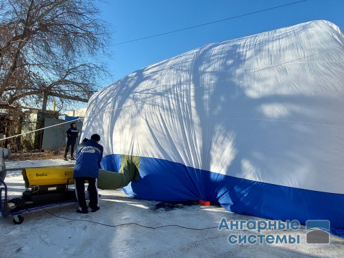 Mobile Frameless Tent Cover 12 x 6 x 5 m