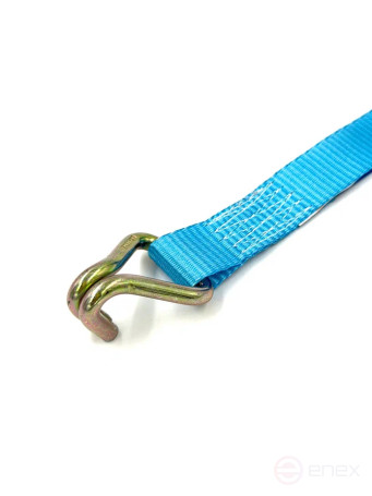 Ремень стяжной с храповым механизмом РОМЕК для крепления груза 0,4/0,8тн, 3м, арт. 25.04.1.0