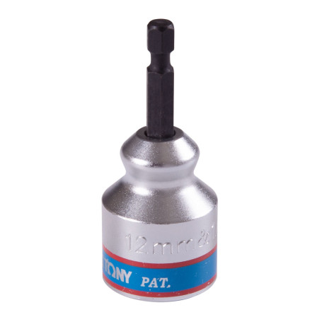 Roller screw driver 1/4", 12 mm KING TONY 75A112M