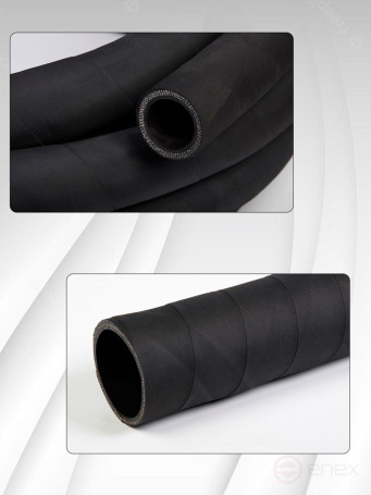 Шланг для тех.воды 20 мм. 10 атм. ГОСТ 18698. 1 метр.