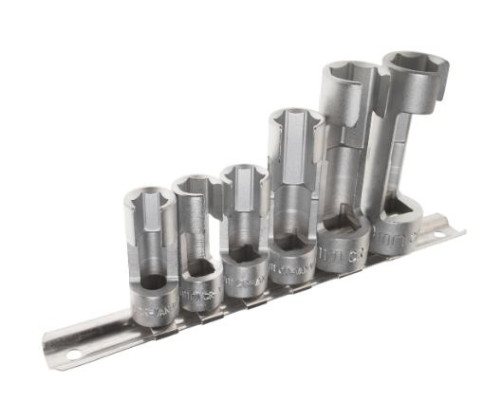 Set of split 6-sided 6-piece JTC heads