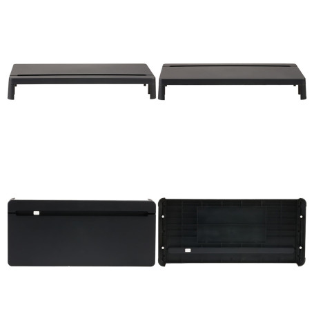 Подставка под монитор СТАММ, 243*518*74мм, черная