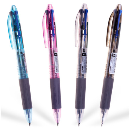 Automatic ballpoint pen Crown "Kinex Sl" 04tsv., 0.7mm, grip