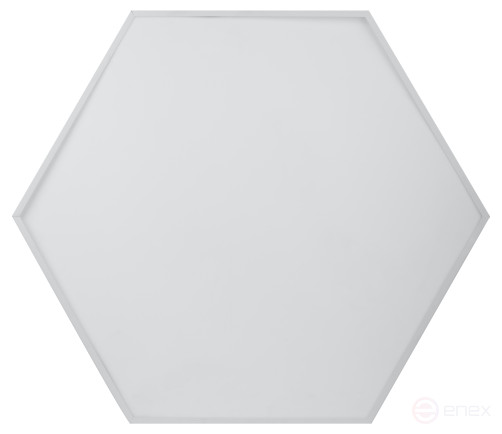 Светильник LED ЭРА Geometria SPO-121-W-40K-038 Hexagon 38Вт 4000K 4000Лм IP40 600*80 белый подвесной драйвер внутри