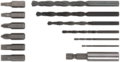 MAX-PRO Cordless Drill-Screwdriver 12V; 0-350/0-1100rpm; 10mm; 30Nm; 2 batteries (SAMSUNG Li-Ion)x1.5Ah; 17+1; 1h.; speed control; rubber