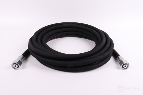 ACG Шланг для АВД 4 м 2-х оплеточный 2SN d-8мм (гайка металл 22х1,5 - 22х1,5) 1006867