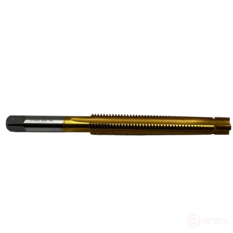 Trapezoidal tap Tr 14x2 P6M5 with TiN TORNERI coating T023841