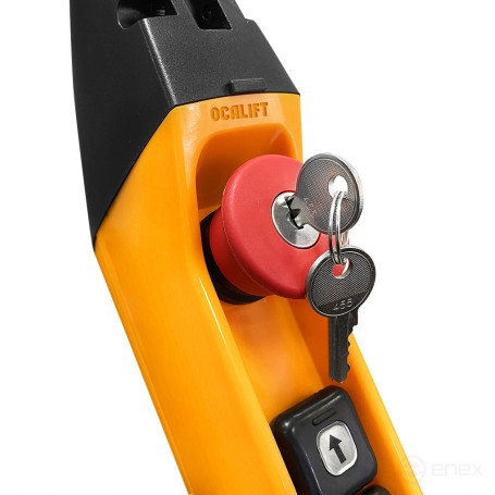 OCALIFT Пульт управления 2 кнопки М5 1 скорость, стоп, ключ, IP55 TNHA1-61FY