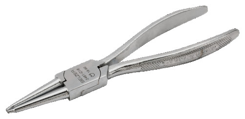 Съемник для внутренних стопорных колец с прямыми губками и хромированной отделкой 8 - 25 мм