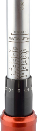 Wrench dynamometer. limit right-left thread 3/8" (5-25Nm; 280mm) Avtodor PRO 40339