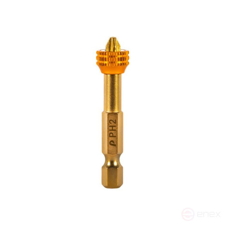 Screwdriver bit PRACTICE "Expert" PH-2 x 50 mm with magnetic ring (1 piece) blister