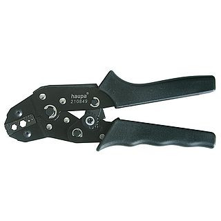 Crimping tool for coaxial connectors RG 55-58-59-62