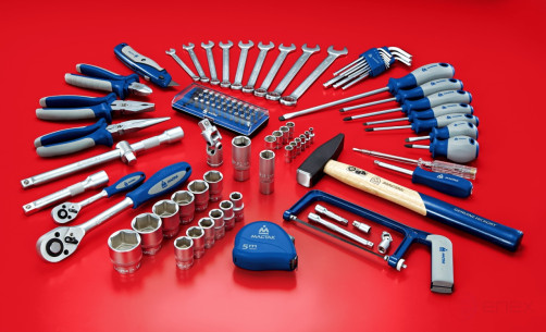 Universal tool kit, 102 items MASTER 01-102C