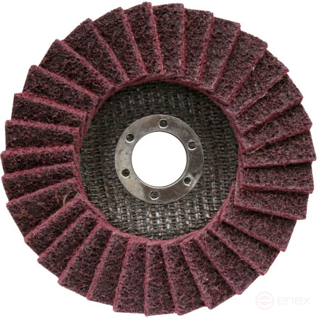 PRAKTIKA petal polishing wheel 125 x 22 mm, medium, felt, abrasive (779-202)
